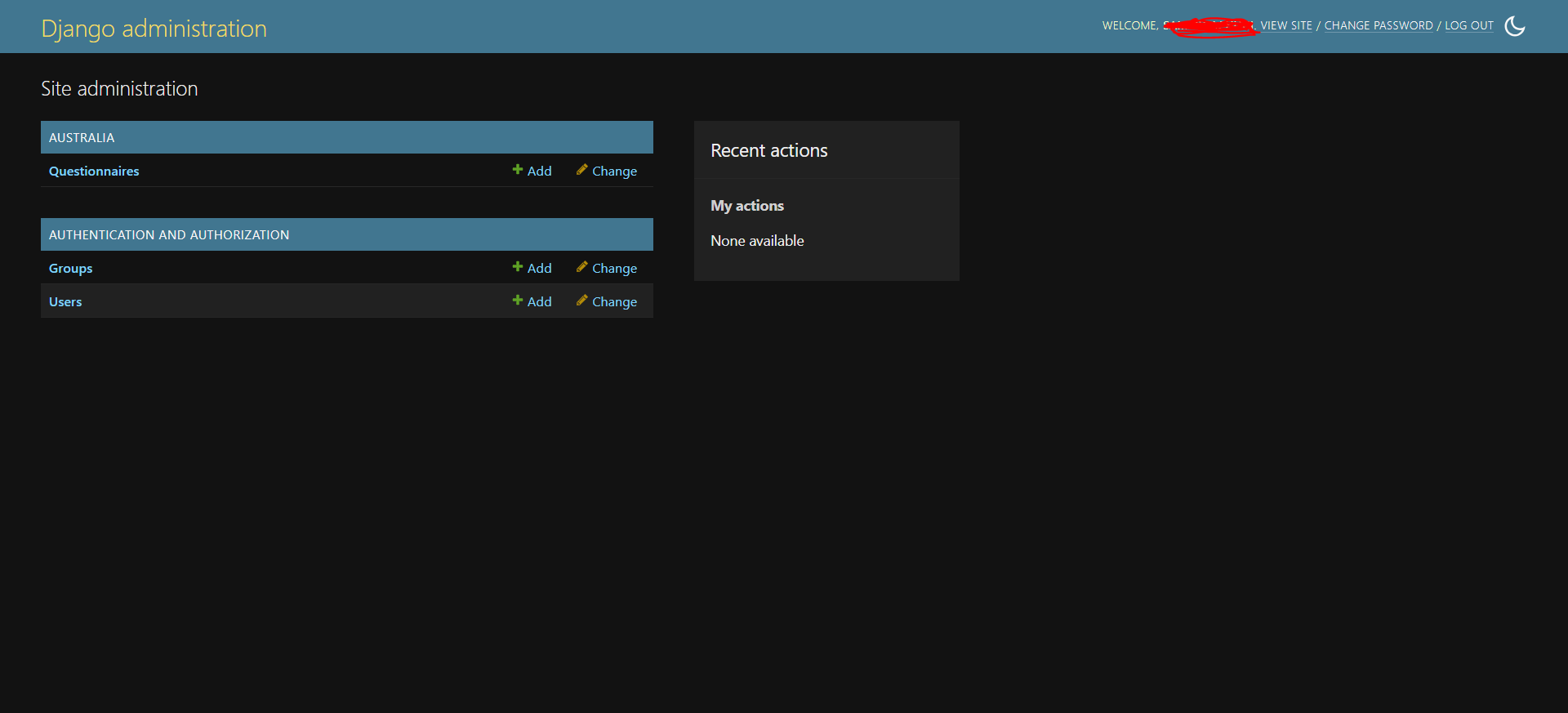 Django models in Admin site
