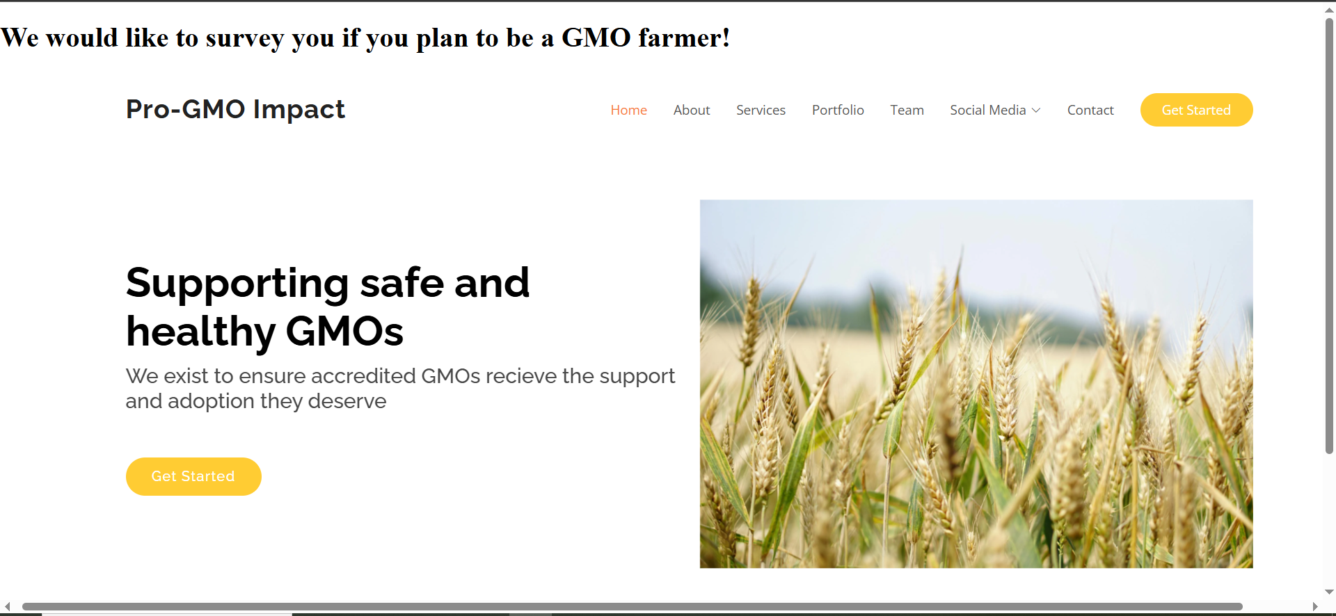 New geolocations home page